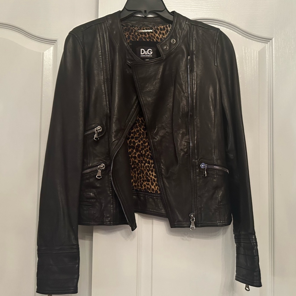D&G Leather Jacket